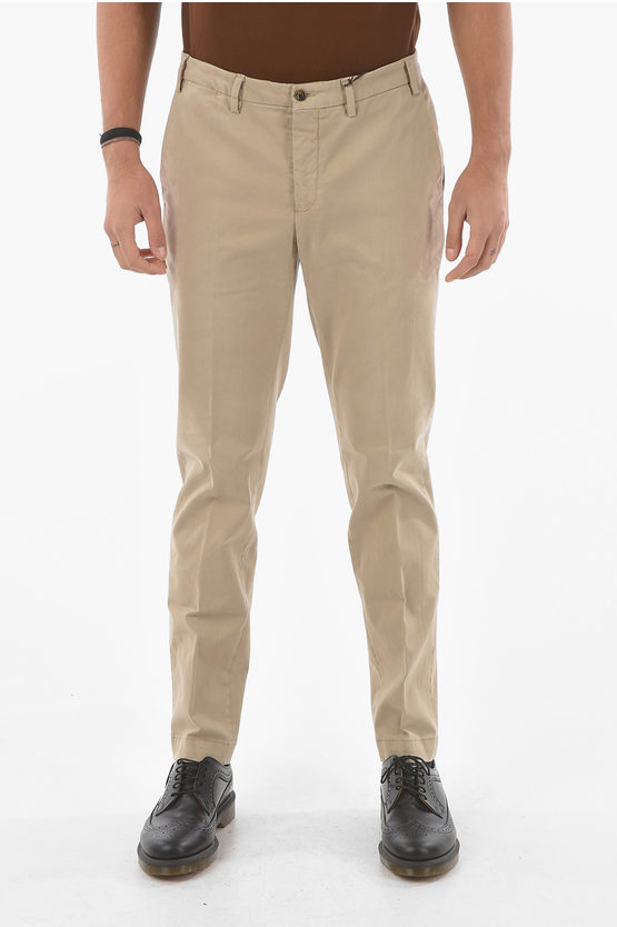 Corneliani CC COLLECTION Stretch Cotton Regular Fit Chino Pants men ...
