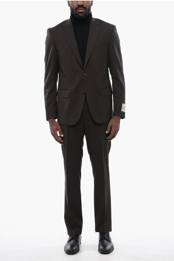 Corneliani Cc Collection Stretch Virgin Wool Right Suit