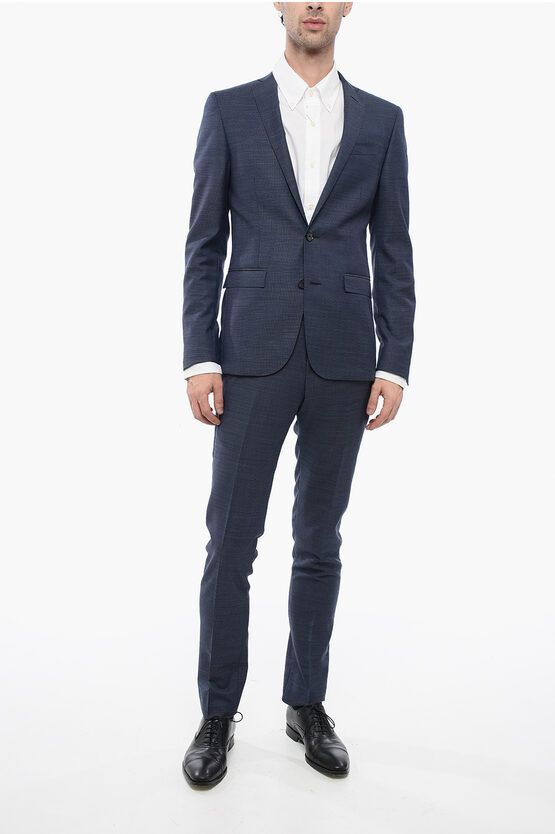 Corneliani Cc Collection Virgin Wool 2-button Suit With Side Vents