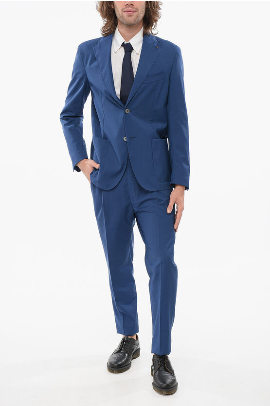 Corneliani Cc Collection Virign Wool Relight Suit