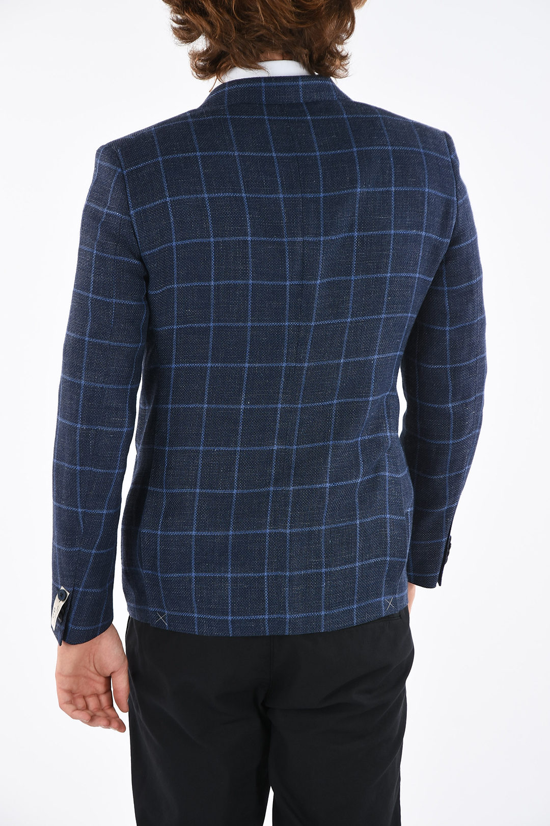 hackett double breasted blazer