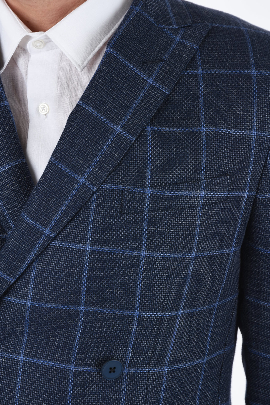 windowpane blazer mens