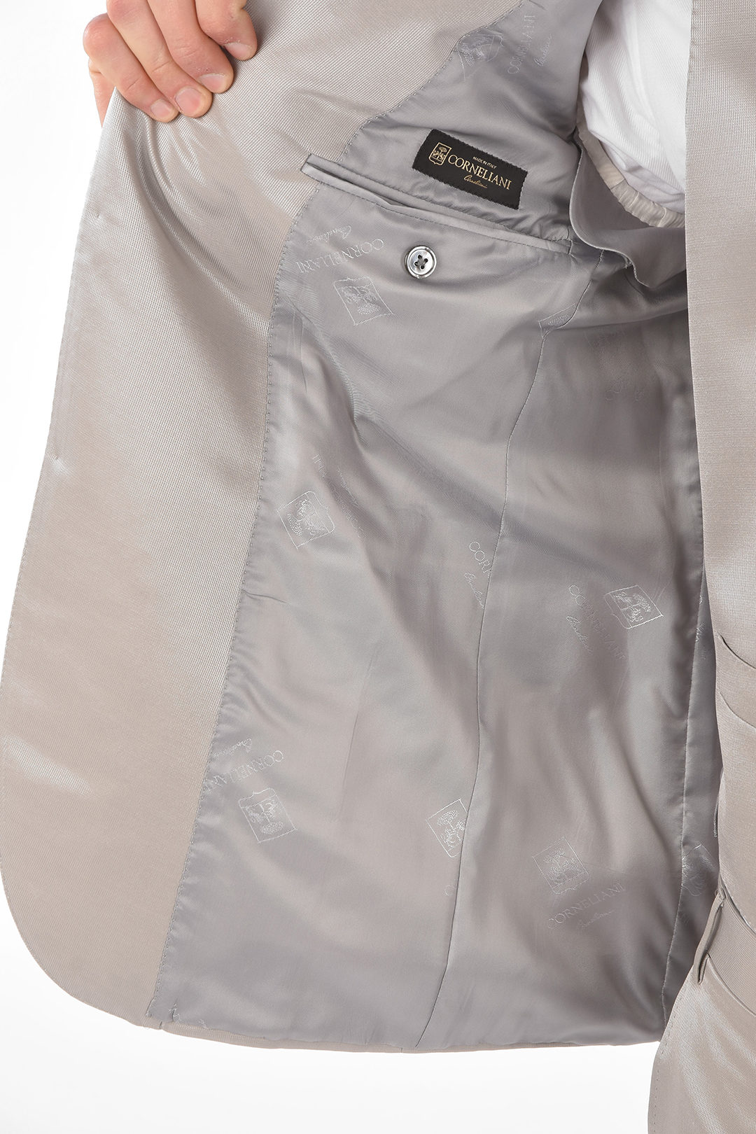 1150~center vent peak lapel CERIM.ACADEMY 2-button suit