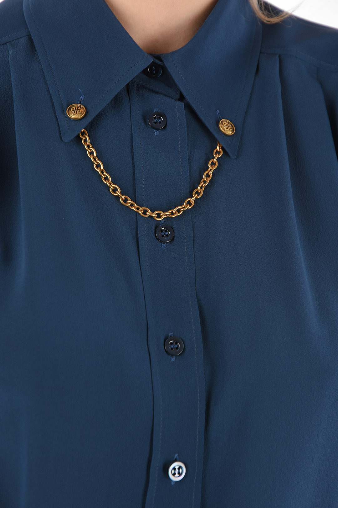 givenchy silk shirt