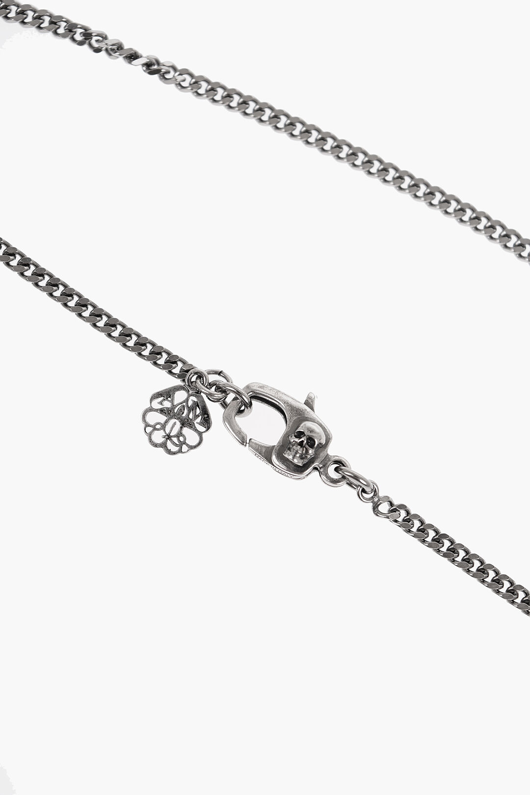 Alexander McQueen Chain Necklace with SkullShaped Charm men Glamood