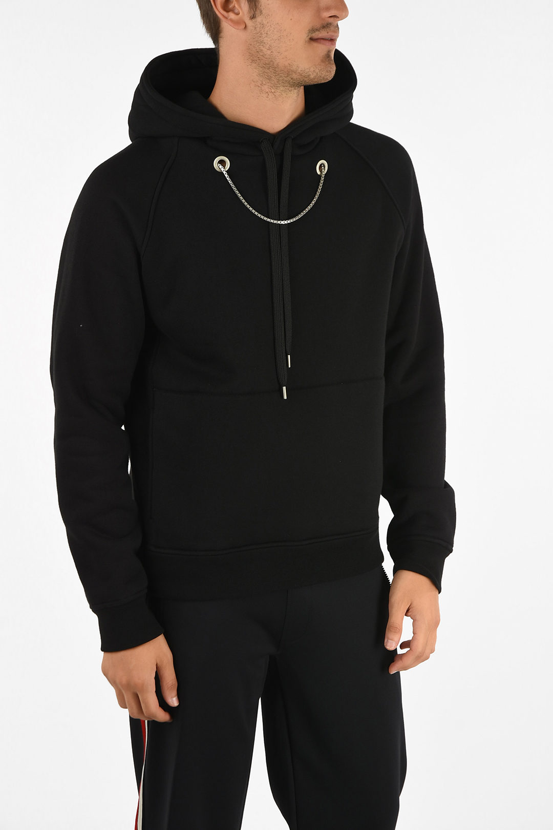 Neil Barrett Chain OVERSIZED FIT Hoodie men - Glamood Outlet