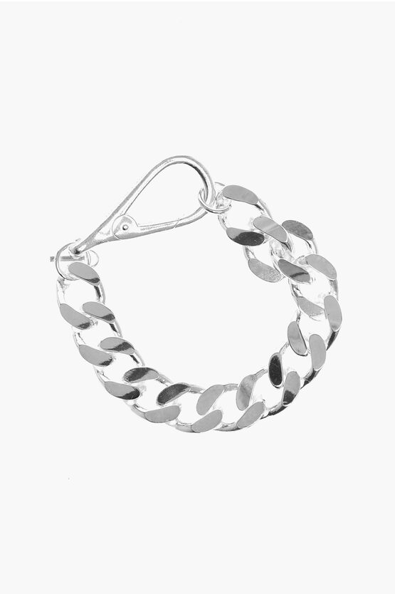 Hatton Labs Chain Silver Xl Cuban Bracelet In Metallic
