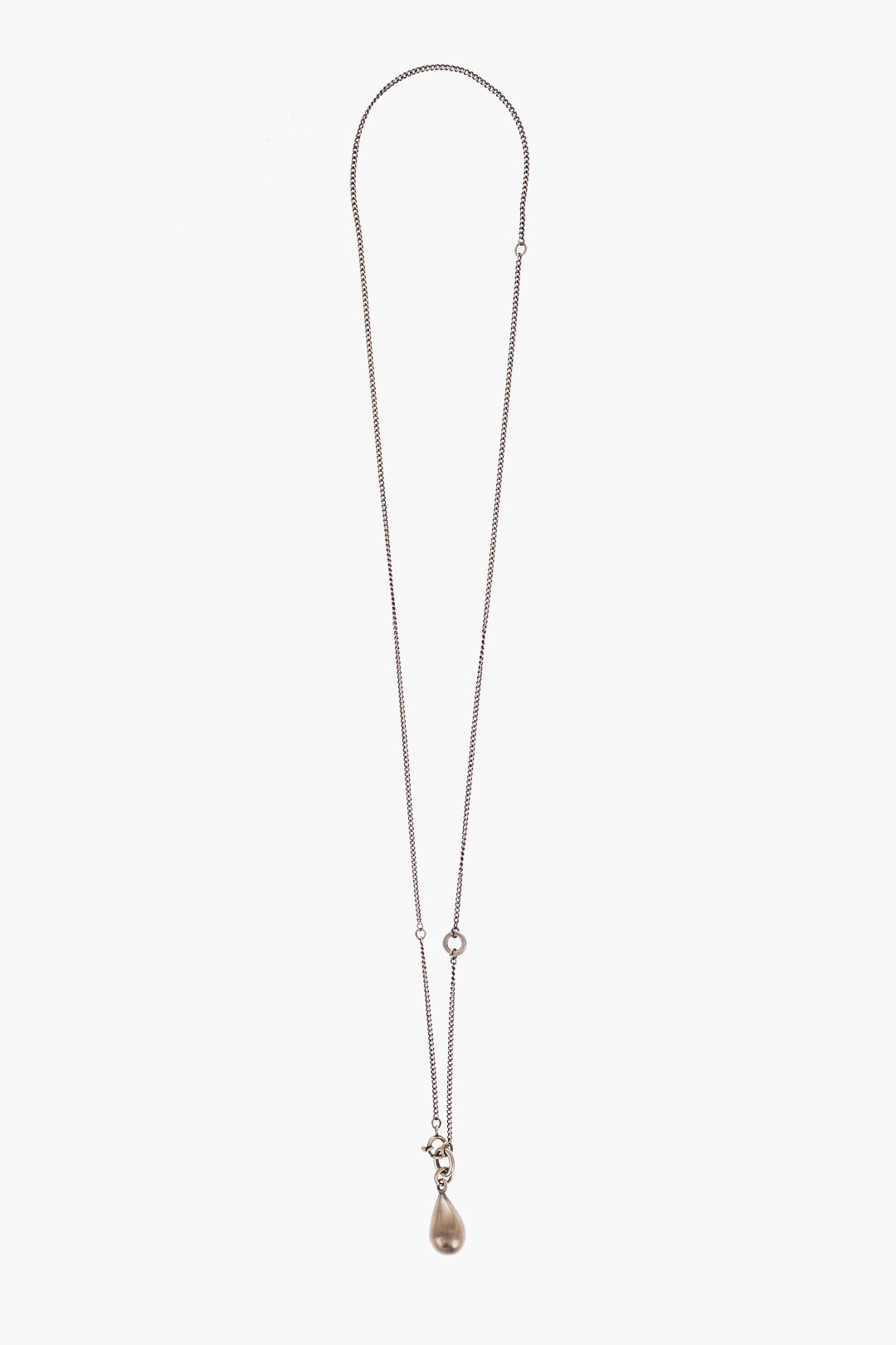 Ann Demeulemeester Chain TINNE Necklace with Pearl Shaped Ann Demeulemeester Chain TINNE Necklace with Pearl Shaped