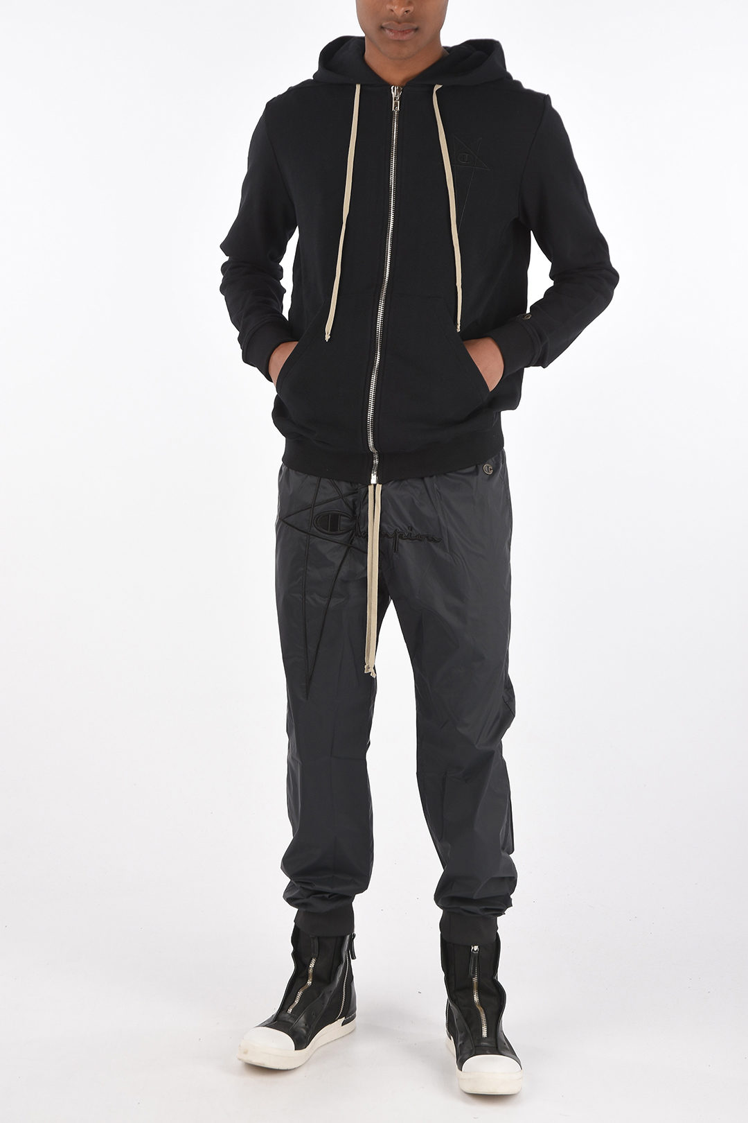 Mens Hoodies Rick Owens Champion Sweatshirt Rick Owens CHAMPION