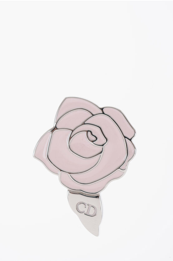 Shop Dior Charm For Shoulder Strap Shaped Rose