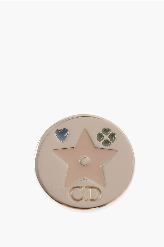 Shop Dior Charm For Shoulder Strap With Engraved Star