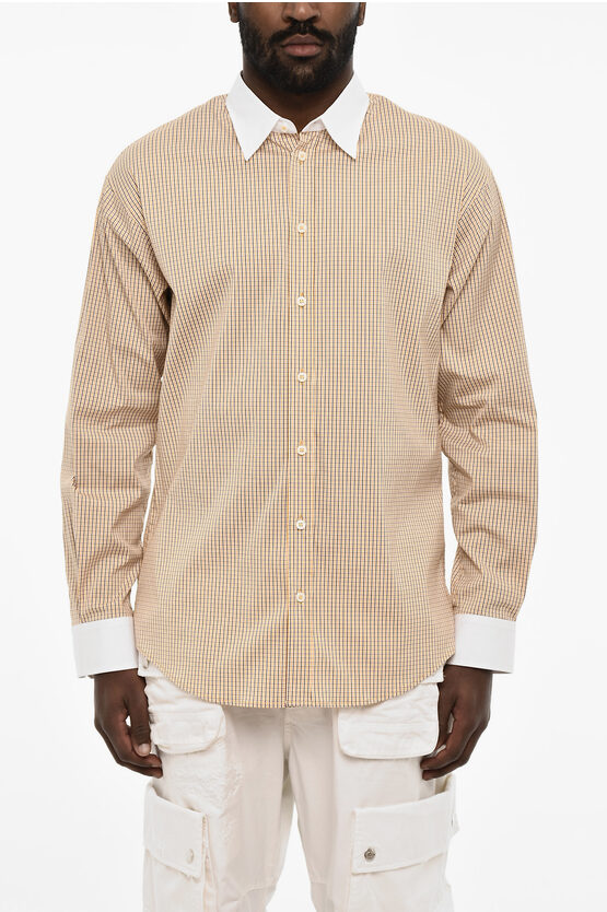 Dsquared2 Check Cotton Casual Shirt