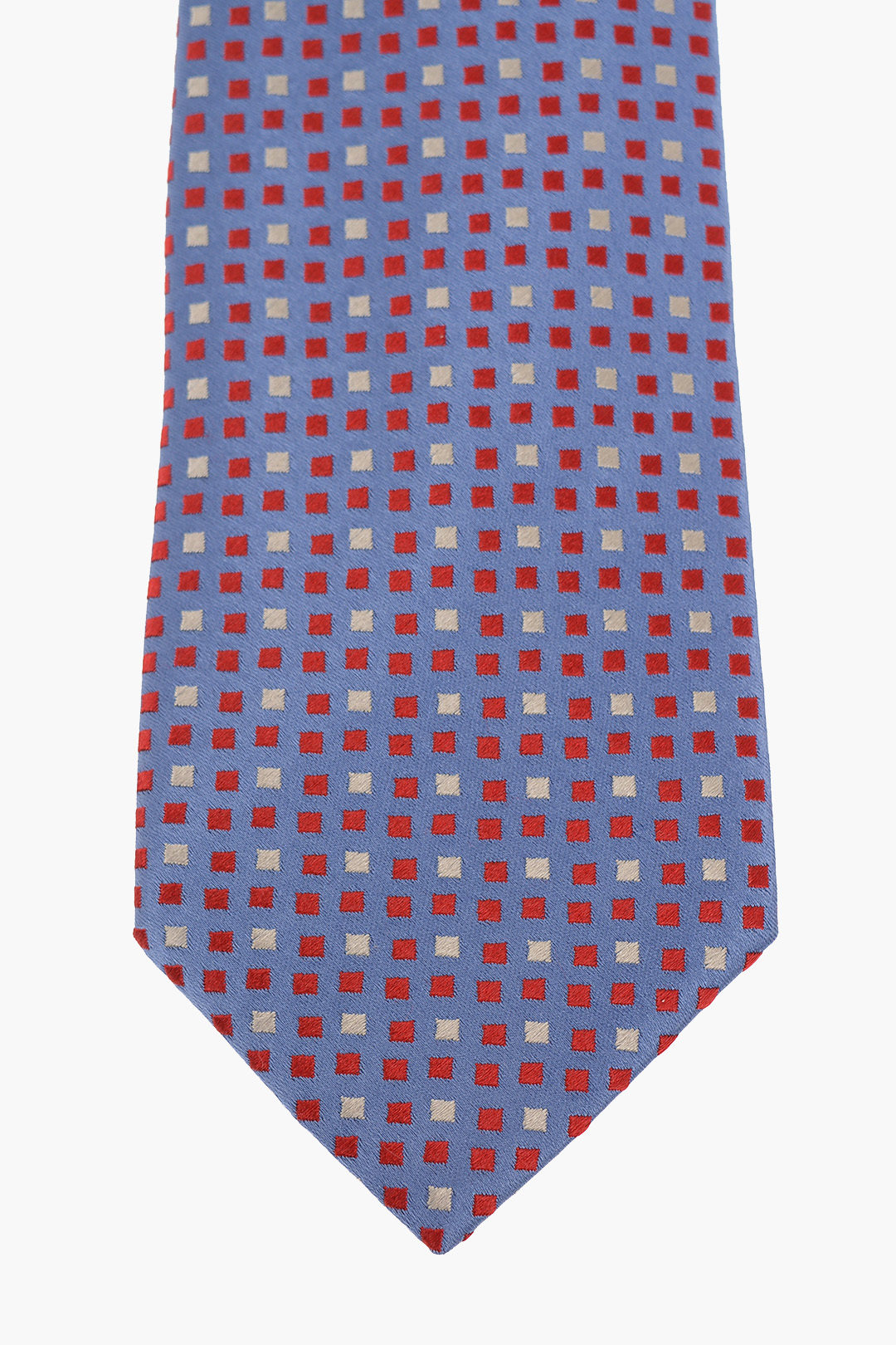 checked tie