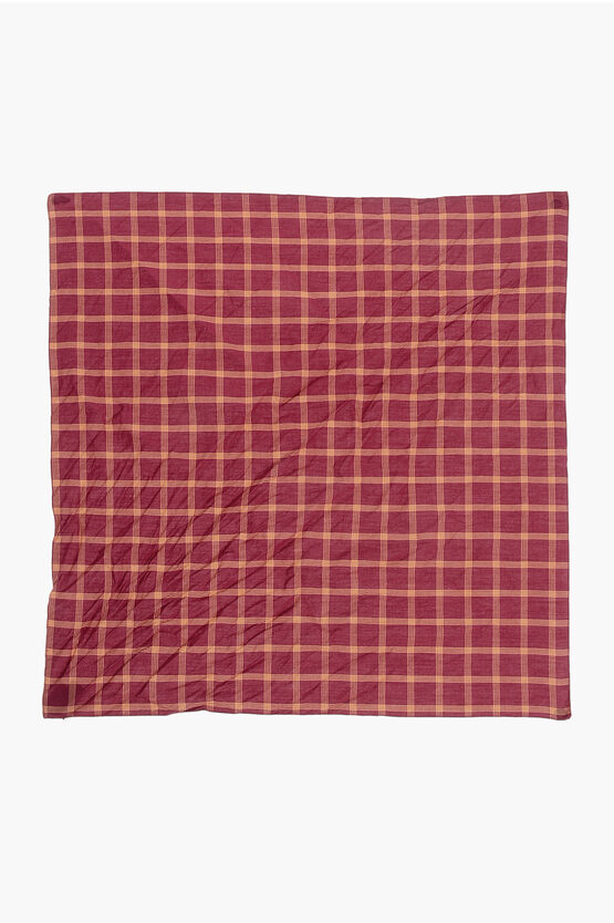 Dsquared2 Checked Cotton Foulard