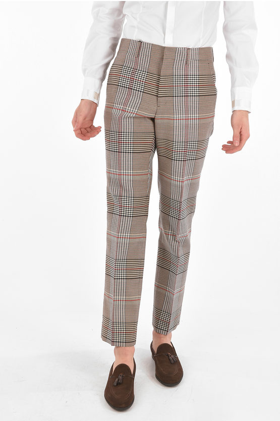 Burberry Checked M87T3 Pants men - Glamood Outlet