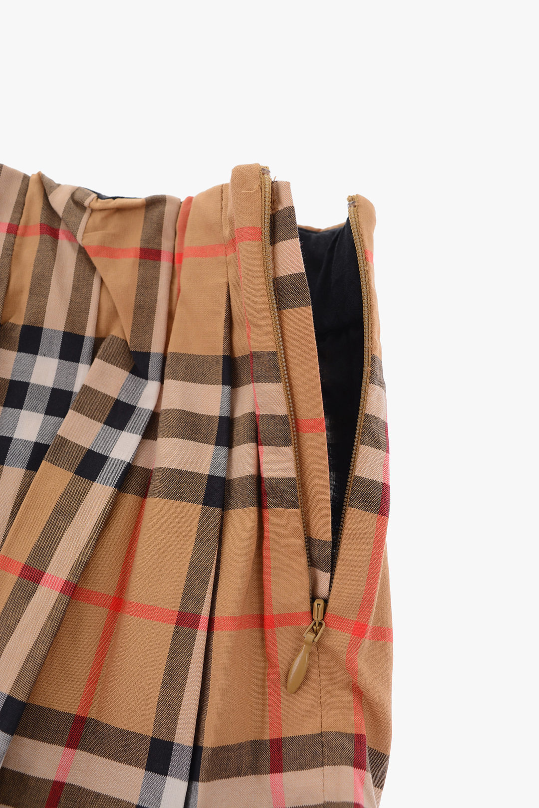 Burberry Girls Plaid Skirt Wool Pleated size 5 Italy Nova Check NEW | eBay