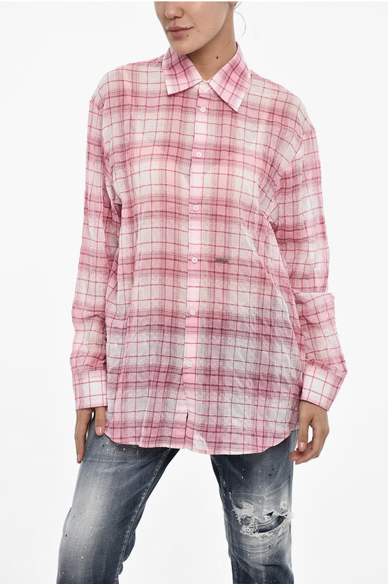 Dsquared2 Checked Oversized Shirt