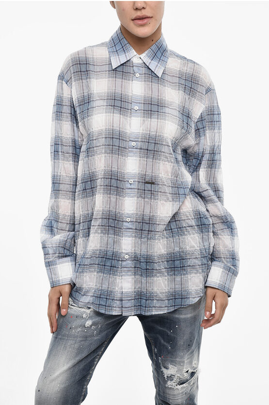 Dsquared2 Checked Oversized Shirt