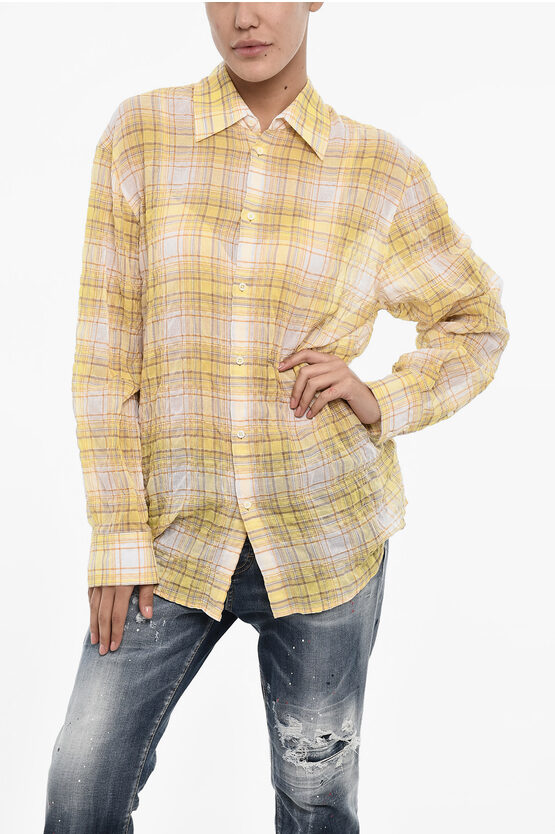 Dsquared2 Checked Oversized Shirt