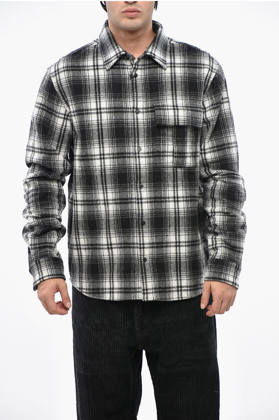 Dsquared2 Checked Plaid Overshirt In Multi