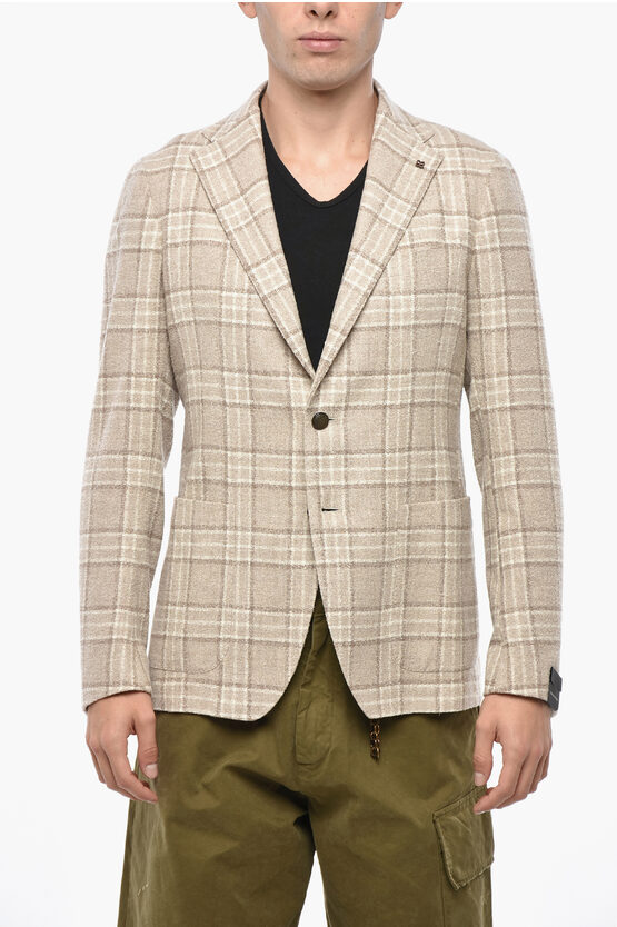 Checked Virgin Wool… - image