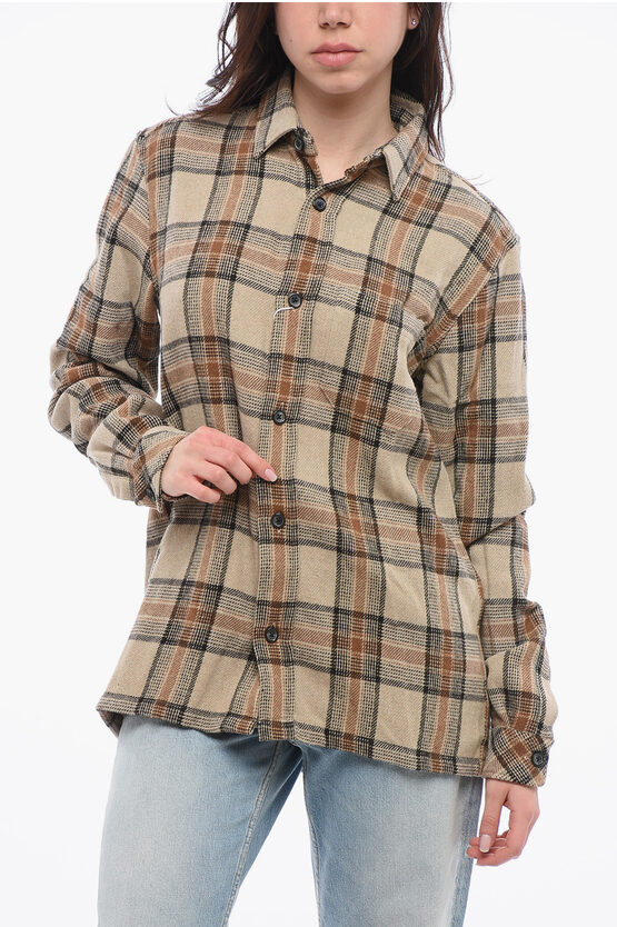 Samsoe & Samsoe Checked Waltones Overshirt With Breast Pocket