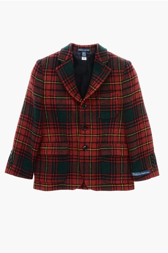 Checked Wool Blazer… - image