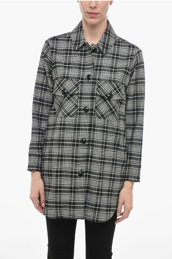 Woolrich Checkered Alaskan Overshirt In Multi