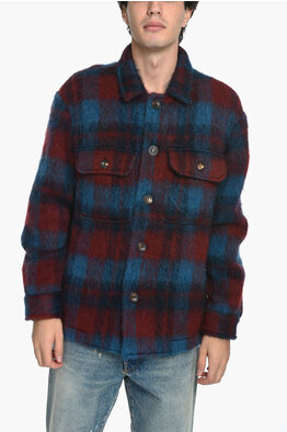 Woolrich Contrasting Buttons Nylon CLUB Balmacaan Coat men