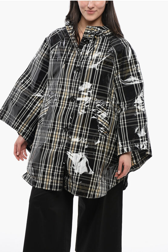 Woolrich Checkered Hawthorn Raincoat