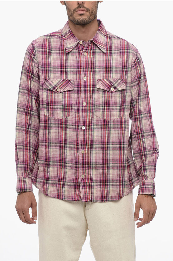 Shop Isabel Marant Checkered Lydian Shirt