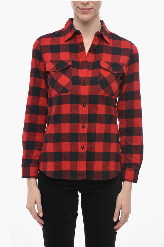 Woolrich Checkered Pemberton Shirt In Red