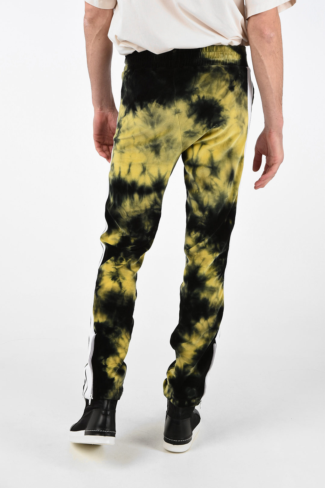 Palm Angels Chenille Tie Dye Effect Jogger Pants men - Glamood Outlet