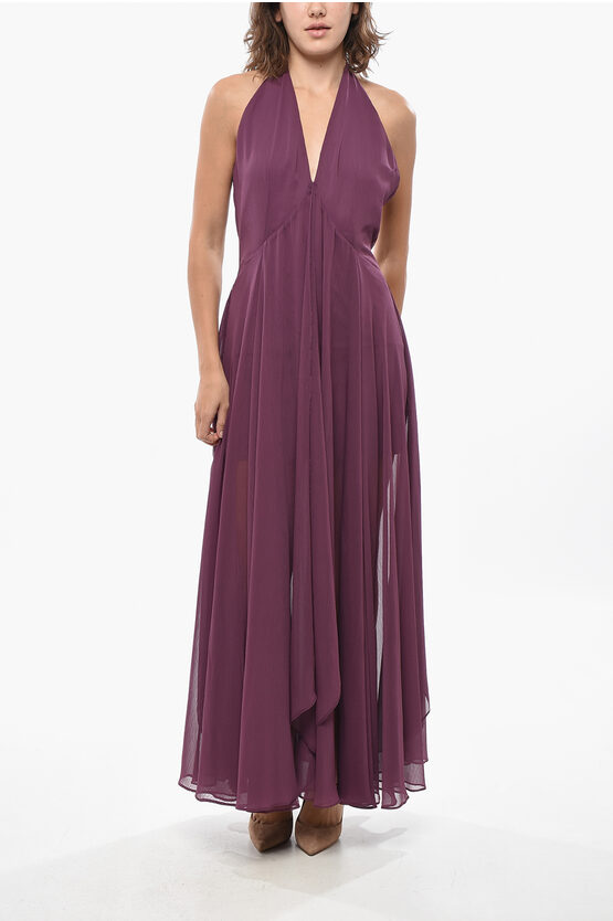 Halter Neck Chiffon… - image
