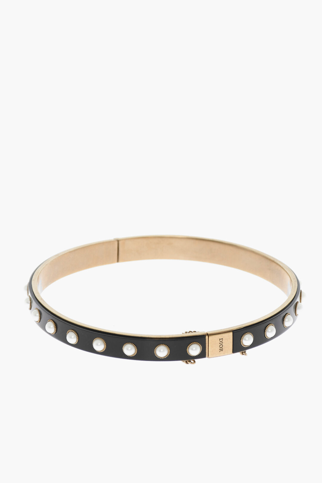 Choker DIOR PUNK in Metallo con Perline