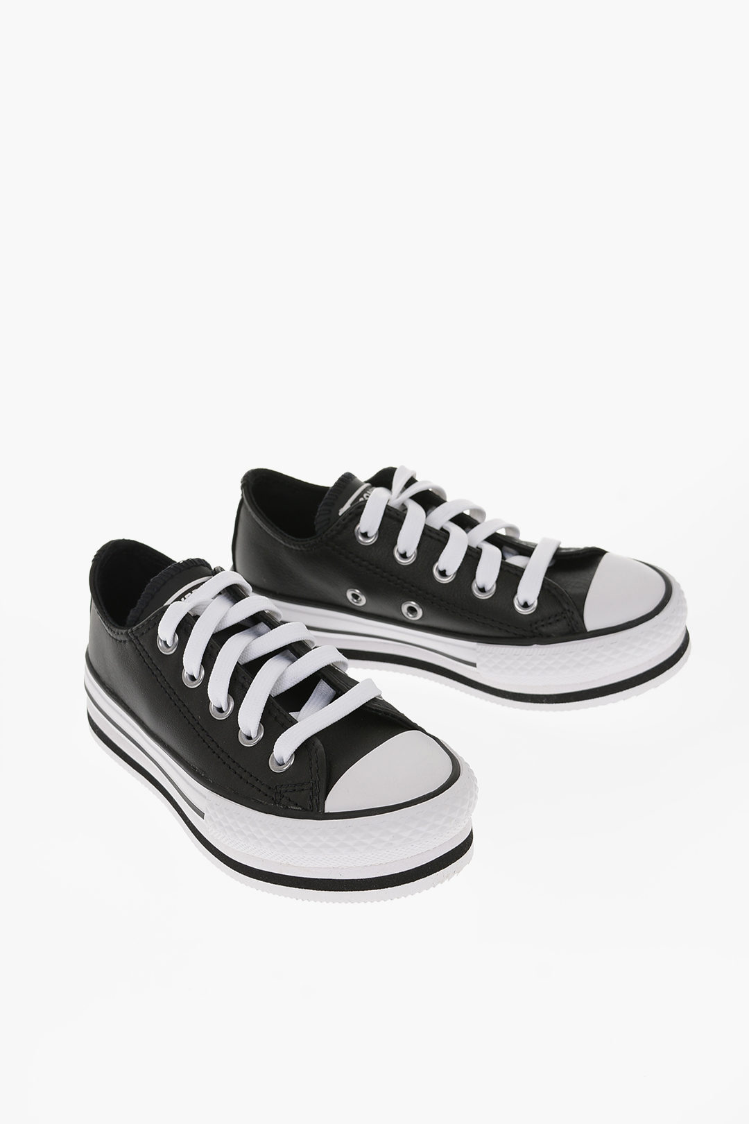 Converse KIDS CHUCK TAYLOR ALL STAR 4cm Leather Platform sneakers unisex children  boys girls - Glamood Outlet