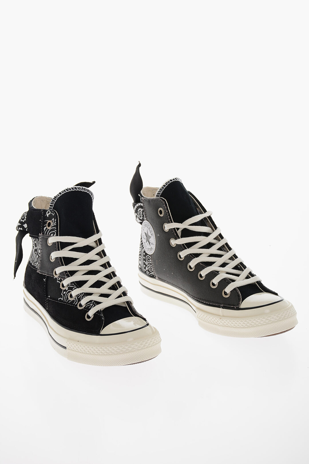 Converse CHUCK TAYLOR ALL STAR Bandana Motif Faux Suede High-Top Sneakers men - Outlet
