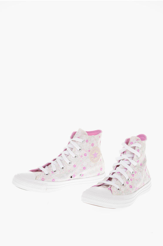 chuck taylor all star high top printed sneaker