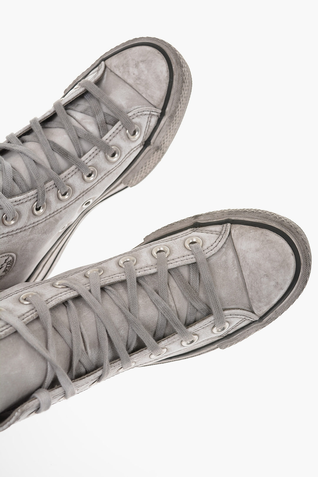 Converse CHUCK TAYLOR ALL STAR High-top Sneakers in pelle Effetto ... قهوة كوستاريكا