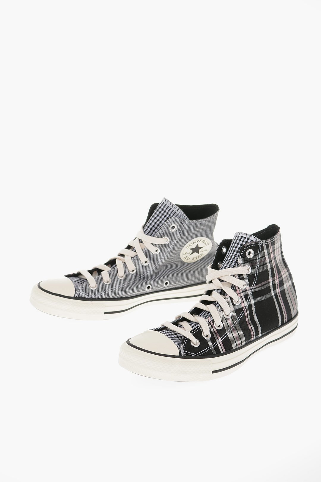 Slibende atlet tælle Converse CHUCK TAYLOR ALL STAR Houndstooth and Tartan Check High-top  Sneakers women - Glamood Outlet