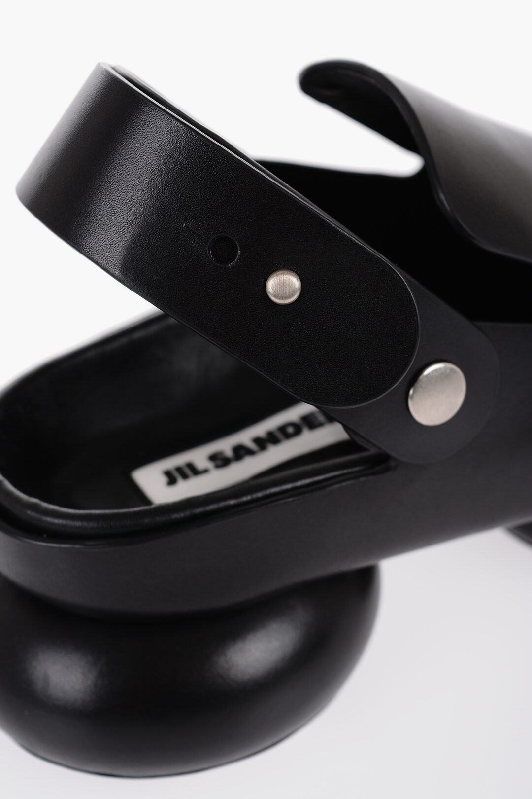 Jil Sander Chunky Sole Leather Slingback Sandals women