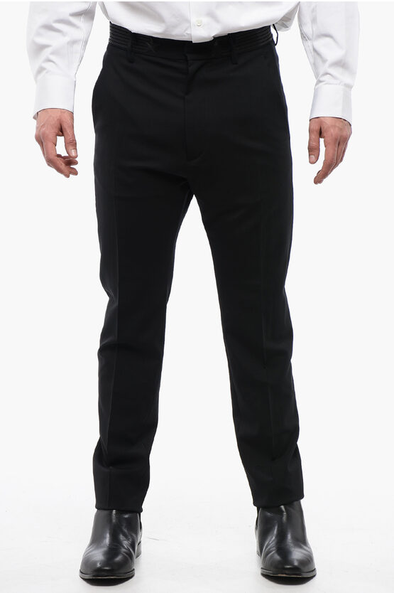 Dsquared2 Cigarette Pants With Striped Detail