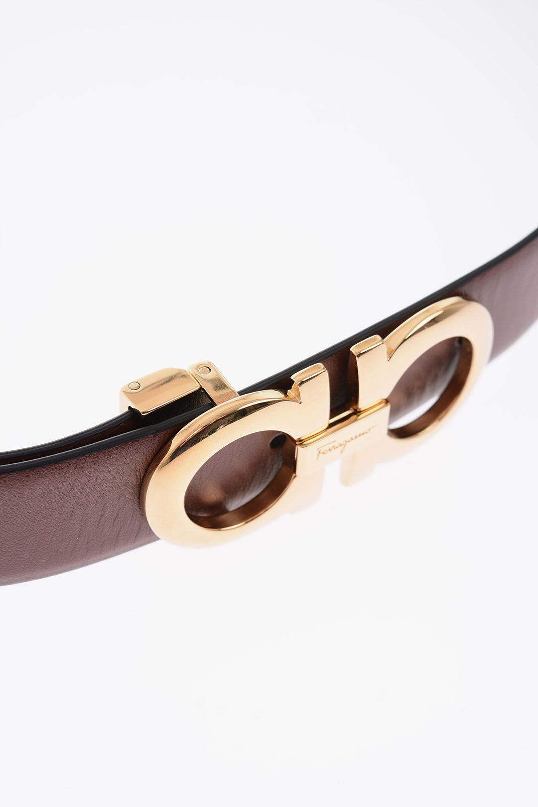 Cintura Uomo Jaguar In Pelle Reversibile 35mm Con Fibbia A Cricchetto Regolabile, Per Compleanno, Regalo 3