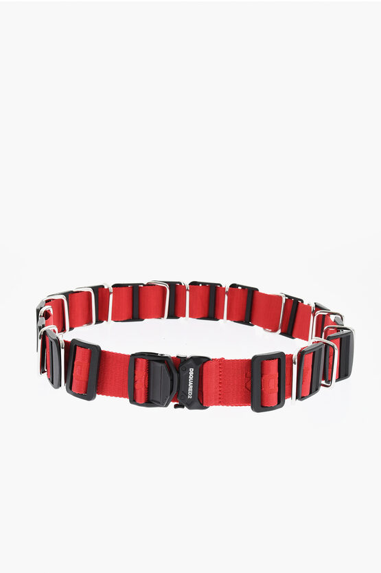 Cintura Tactical in Nylon con Dettagli in Metallo 40mm