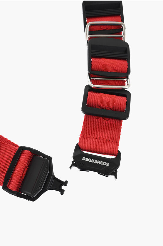 Cintura Tactical in Nylon con Dettagli in Metallo 40mm