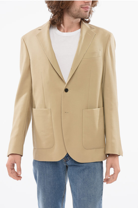Corneliani Circle Unlined Wool Blend Blazer