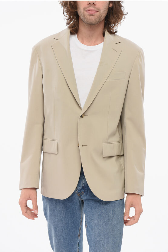 Corneliani Circle Unlined Wool Blend Blazer