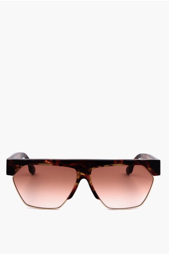 Victoria Beckham Clubmaster Sunglasses With Gradient Lenses