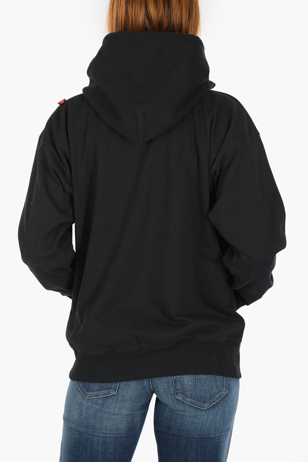 COCA COLA hooded CC-S-ALBY-COLA sweatshirt with maxi patch pocket