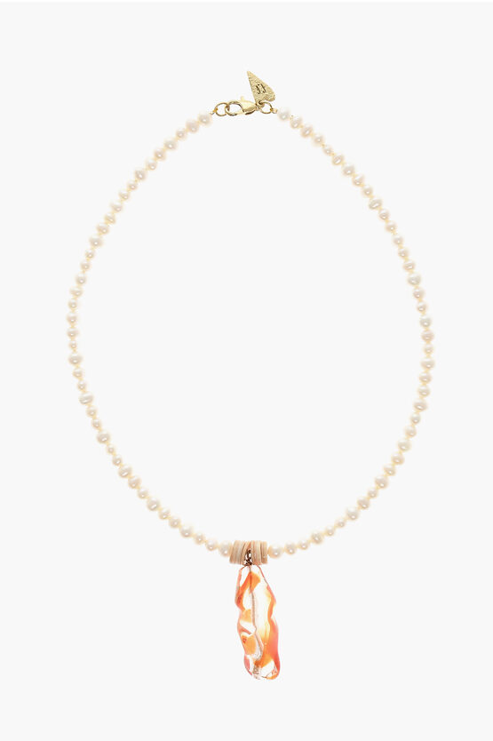 Amosfun Collana Choker Con Perline E Conchiglie - Gioiello Mare Per Donne E Ragazze, Stile Spiaggia